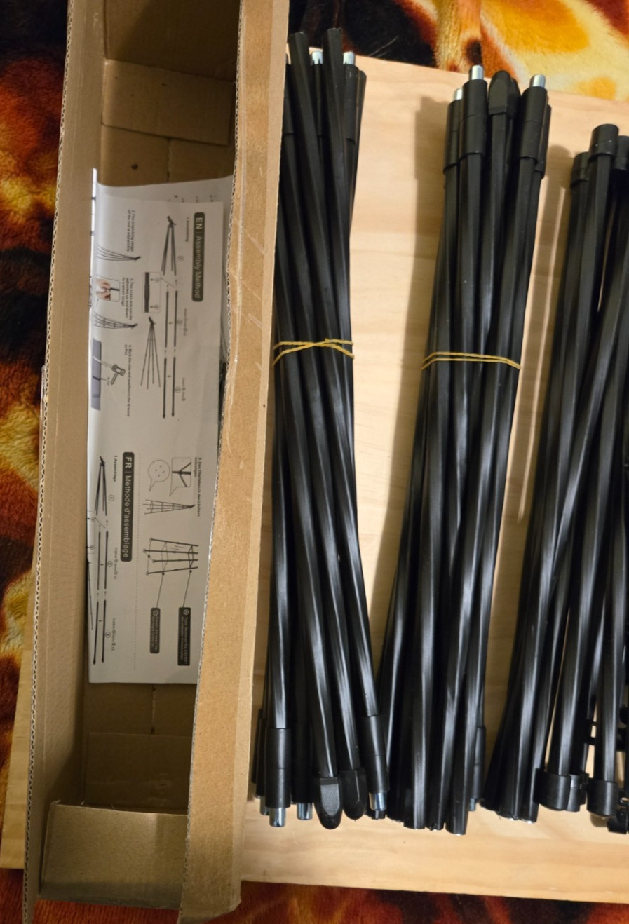 2 Pack Garden Trellis for Climbing Plants Outdoors 65 inch Cucumber Trellis