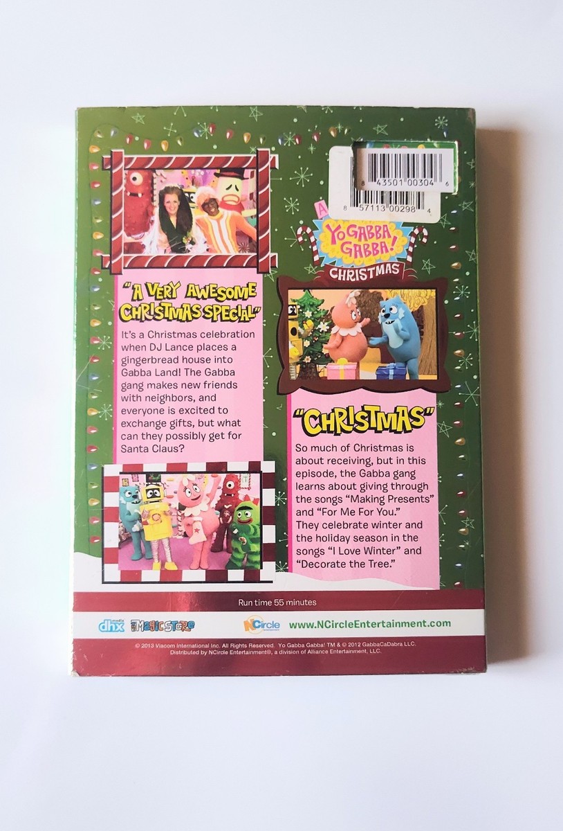 Yo Gabba Gabba: A Very Awesome Christmas Special DVD, 2013 New