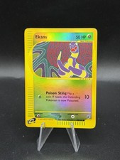 Pokemon TCG Ekans 108/165 Expedition Base Set Reverse Holo 2002 LP+ IP3 on eBay