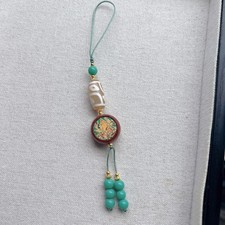 Natural Tibetan Pendant Phone Charm  Bag Charm, Fengshui Phone Charm