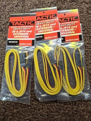 1pc Tactic TACM2725 36'' HD SERVO EXTENSION, see description