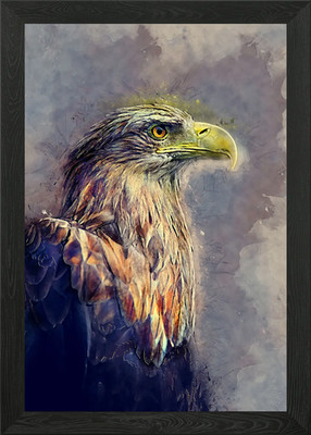 Adler gerahmtes Wandbild Poster Leinwanddruck Bild