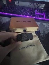 Louis Vuitton Slim Men’s Bracelet / Monogram Eclipse Black