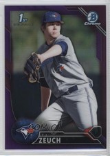 2016 Bowman Draft Chrome Picks Purple Refractor 43/250 TJ Zeuch #BDC-69 0a7