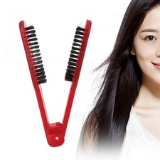 Hair Straightener Brush High Temperature Resistance Double Side