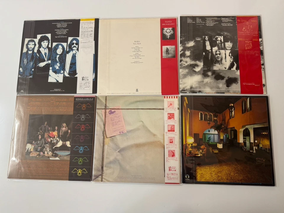 Aerosmith, Styx, Journey, Boston, Van Halen, Queen...【12x Japanese LP Lot w/Obi】 - Image 4 of 4