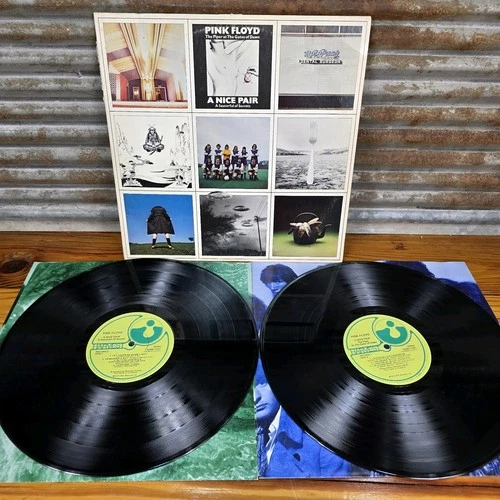 Pink Floyd: A Nice Pair LP Vinyl 1973 SABB-11257 “UNCENSORED” 1ST Press NM