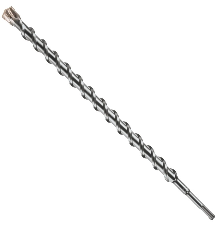 BOSCH HCFC2287 Rotary Hammer Bit 1-1/8" x 18" Carbide SDS-Plus 2 Flutes