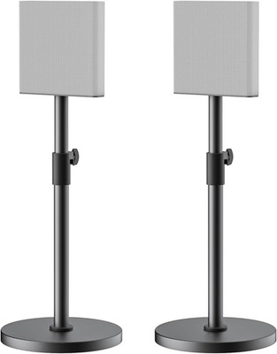 Pair Heavy-Duty Floor Speaker Stands for Sony Bravia Theatre Quad HT-A9M2 Spe...