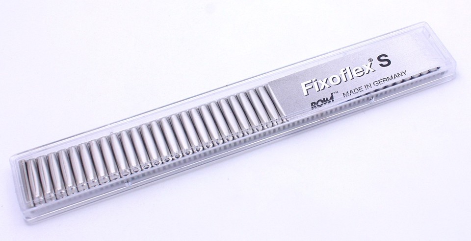 ROWI FIXOFLEX Bracelet de Montre 22mm en Acier INOX Adaptable de 18 à 22mm