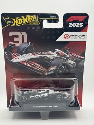Hot Wheels Premium F1 2025 MoneyGram Haas F1 Team - 1:64 Diecast Car