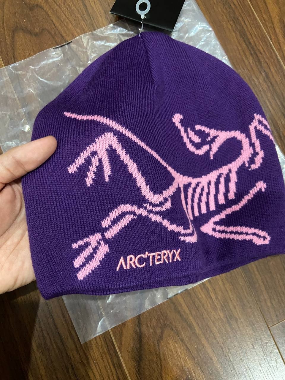 Arc’teryx Bird Head Toque Purple Wool Knit Beanie Unisex Winter Hat NWT 2026