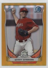 2014 Bowman Draft Chrome Gold Refractor 34/50 Wyatt Strahan #CDP97 3y4