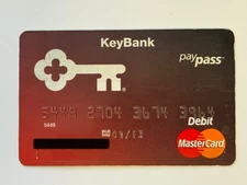 Key Bank PayPass Debit Card▪️Exp 2013▪️Not A Credit Card