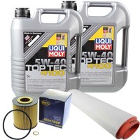Inspektionskit Filter Liqui Moly ÖL 10L 5W-40 FüR BMW 5Er Touring E39 530D 525D
