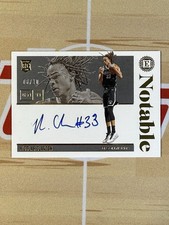 2019 Panini Encased Notable Nicolas Claxton Rookie On Card Auto /10. rookie card picture
