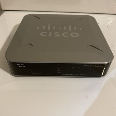 Cisco RVS4000 4-Port Gigabit Security Router with VPN Brand No Power Adapter
