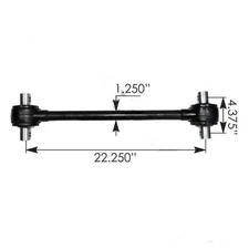 Automann TMR68 Torque Rod 22.25 In., Sealed (/White) for Volvo