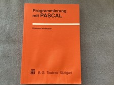 Buch Ottmann/Widmayer, Programmierung mit Pascal, B.G. Teubner, Studium