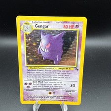 Gengar - Carta Pokemon rara 5/62 Fossil Unlimited Holo 1999