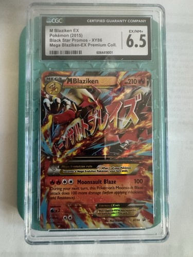 M Blaziken-EX graded CGC 6 for sale on eBay