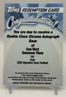 2025 Topps Signature Cam Ward Rookie Class Chrome Autographs (RAW)