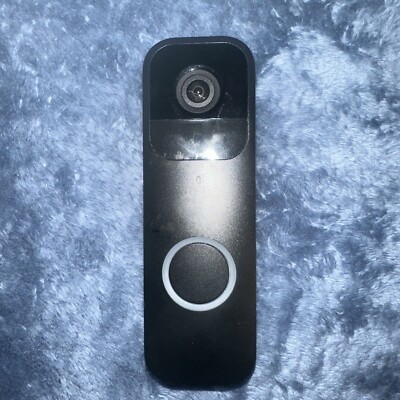 Blink Doorbell Camera Wireless Security Black