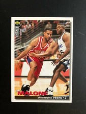 1995 JEFF MALONE Upper Deck Basketball  Card # 113 Made in USA