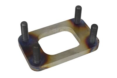 T3 Turbo Abgaskrümmer Flansch Laser Cut 10mm Edelstahl mit Schrauben