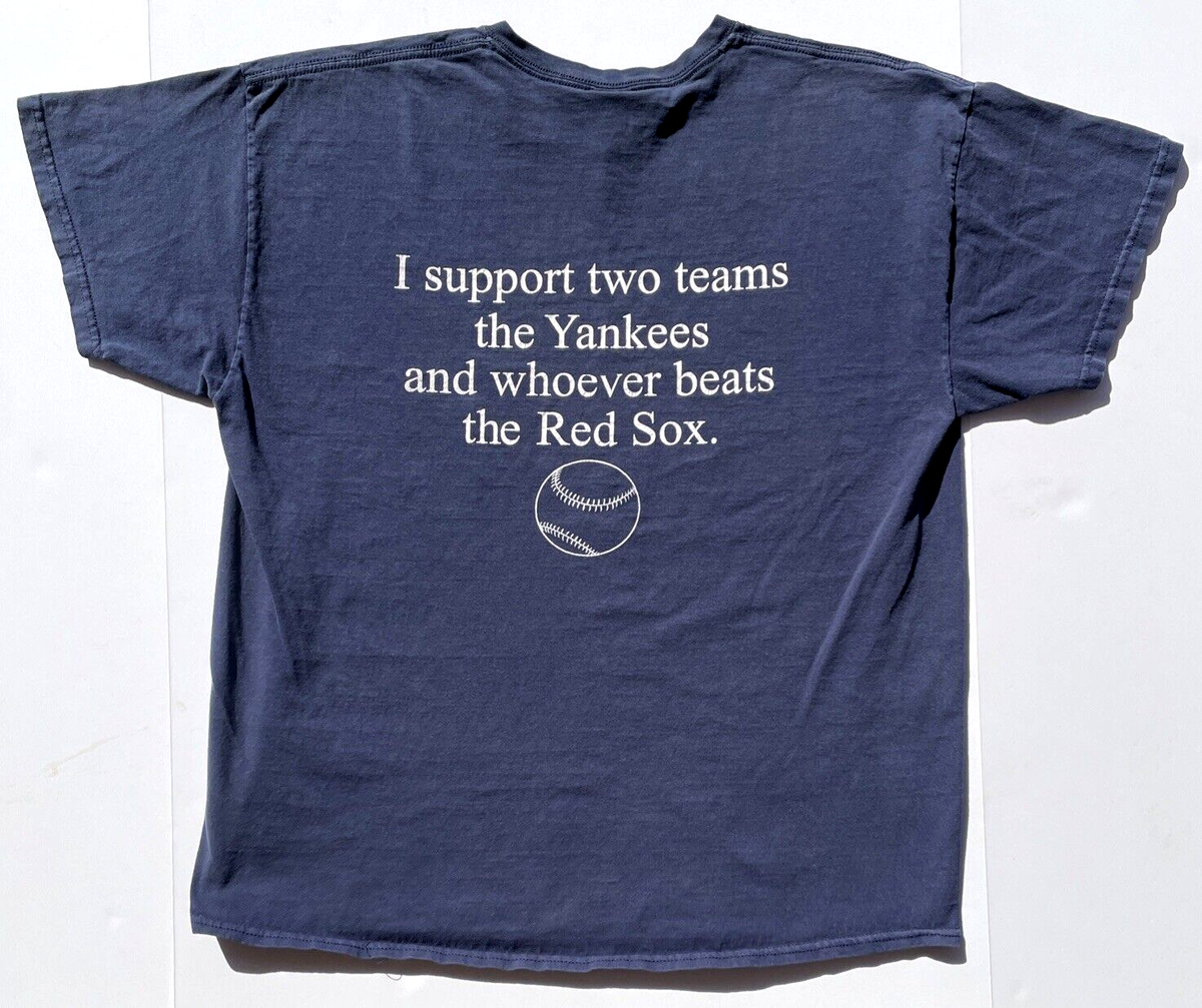 希少 Majestic New York Yankees shirt 半袖 紺 紺 ネイビー ニューヨークヤンキース 半袖 | ビンテージ古着屋
