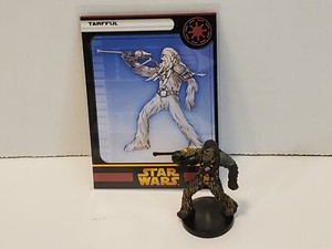 Star Wars WotC Miniatures Tarfful Rare #21/60 W/Card 2005