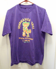 VINTAGE Guadala Grill Concord California shirt single stitch 90s Med Purple