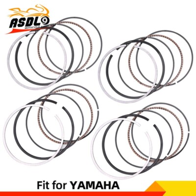 4X Piston Ring STD 56mm For Yamaha FZR400 Genesis FZR400R  86-89 FZR400RR 91-95