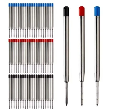 MARKENLOS Großraum-Mine Großraumine Parker-System Kugelschreiberminen schwarz.blau.rot