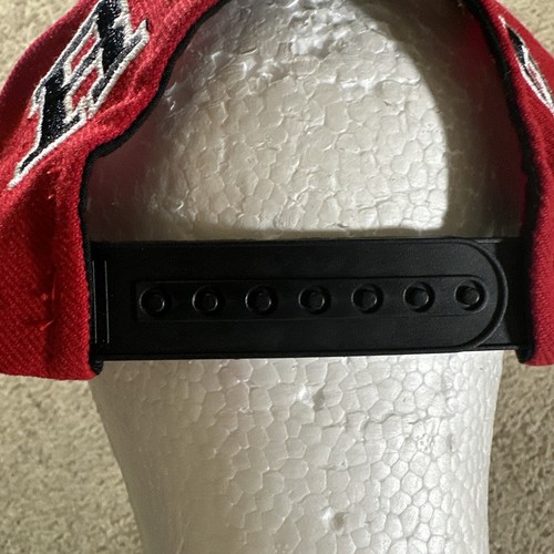 VTG Cincinnati Reds Hat Cap Mens Red Snapback Blockhead American Needle 90s MLB - Picture 8 of 12