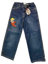 The Incredibles Dash Disney Pixar Boys Girls kids Sz 8 Denim jeans pants New NWT