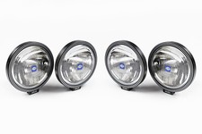 4x Hella Rallye 3000 Spotlight With Mounting - Sports universal Bolt on Lamps H1