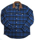 POLO RALPH LAUREN Men's Buffalo Plaid Corduroy Collar Flannel Shirt Jacket NWT