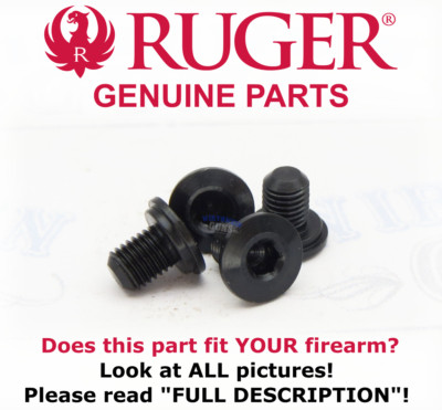 Factory RUGER Grip Screws set for 22/45 Mark 3 4 Blued Allen Head MK III IV