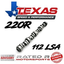 Texas Speed Ls1 Ls6 Ls2 220r 112 Lsa Tsp Camshaft 220220 .600.600 4.8 5.3 6.0 Texas Speed Ls1 Ls6 Ls2 220r 112 Lsa Tsp Camshaft 220220 .600.600 4.8 5.3 6.0