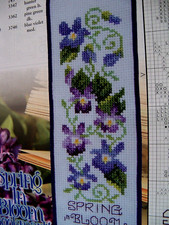 Stoney Creek M'zine XS Ptrn "Spring in Bloom" Bookmark - PRICE DROP 