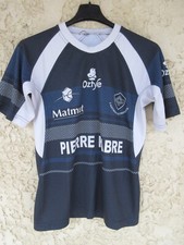 Maillot rugby CASTRES OLYMPIQUE collection OZTYLE shirt bleu marine S