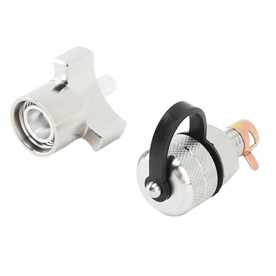 Neu Auto Quick Twist Ölablassventil & Schlauch Edelstahl-Ölablassschraube Für