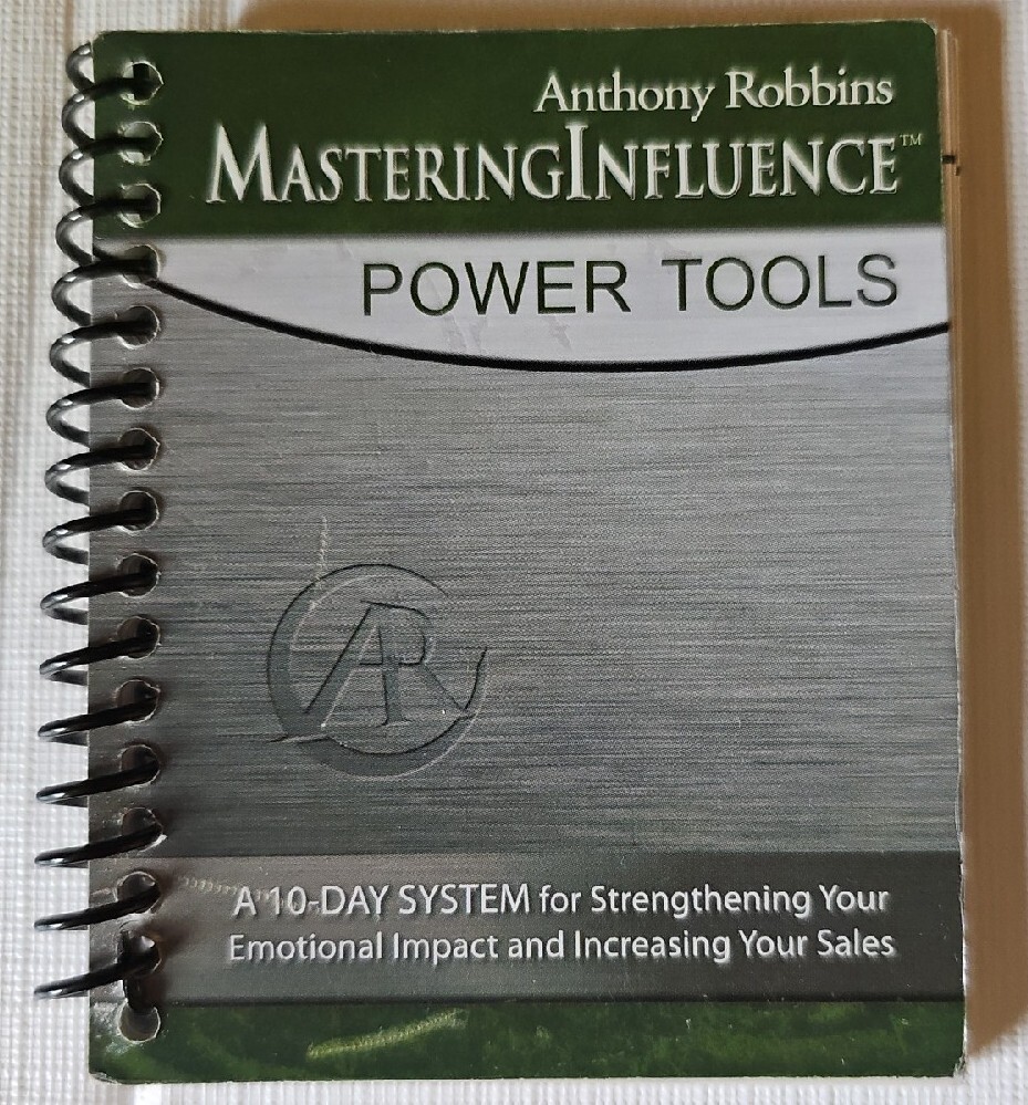 Anthony Robbins Mastering Influence (12 CDs) with Carrying
