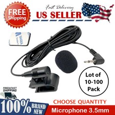 Wholesale LOT of 10-100 Microphone 3.5mm Car Stereo GPS Bluetooth Enabled Audio