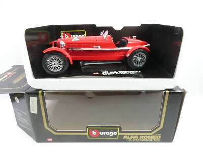 1:18 Bburago Alfa Romeo 8c 2300 Monza 1931 #7501