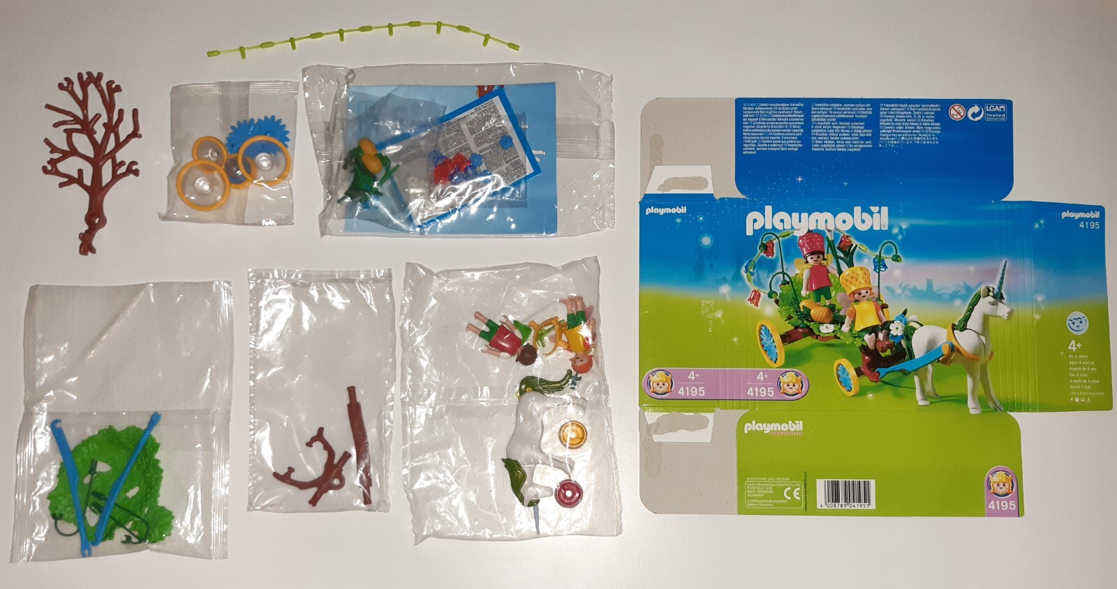 Playmobil 4195 Calèche Licorne cadeau d'exception pour passionné de fées