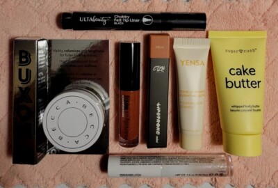 8 Pc Women/Teen Gift, Mixed Makeup,Mascara, Liner, Lipgloss, Setting Powder, Etc