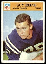 1966 Philadelphia Guy Reese Atlanta Falcons #9