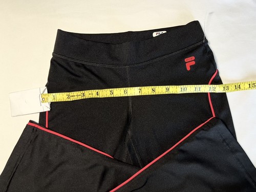 FILA SPORT Athletic Youth Girl's SZ XS 7 Performance Yoga Pants Color Black Pink - Picture 4 of 8